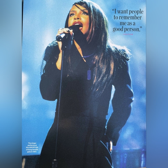 AALIYAH MAGAZINE 20 YEARS LATER Celebrating the R&B Icon 1979- 2001 - Picture 2 of 5